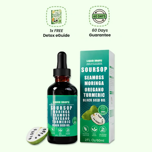 100% Organic 10-in-1 Soursop Extract Drops