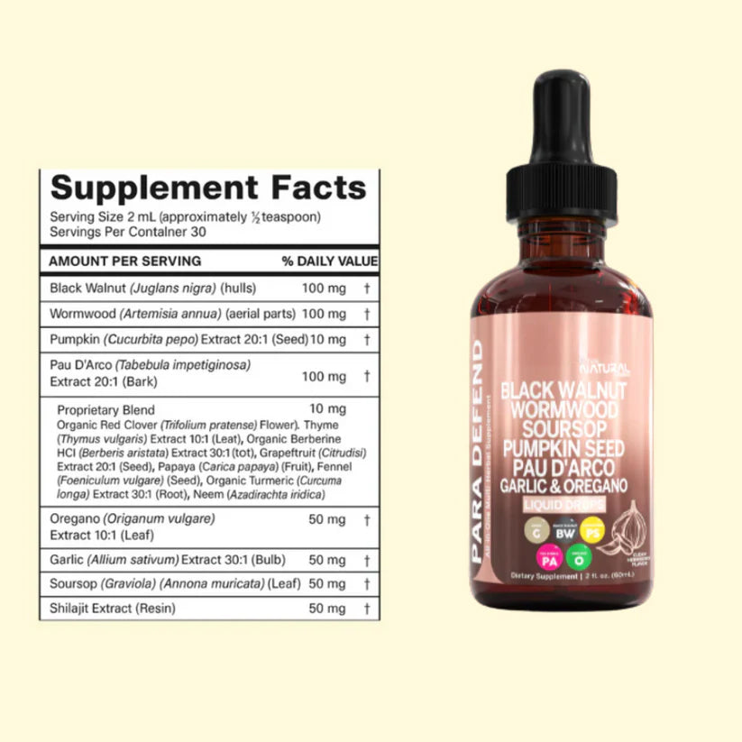 Wormwood Black Walnut Parasite Detox