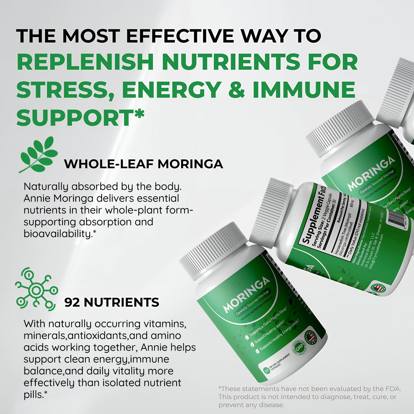 Moringa – Naturally Lowers Cortisol To Help Restore Balance Inside and Out