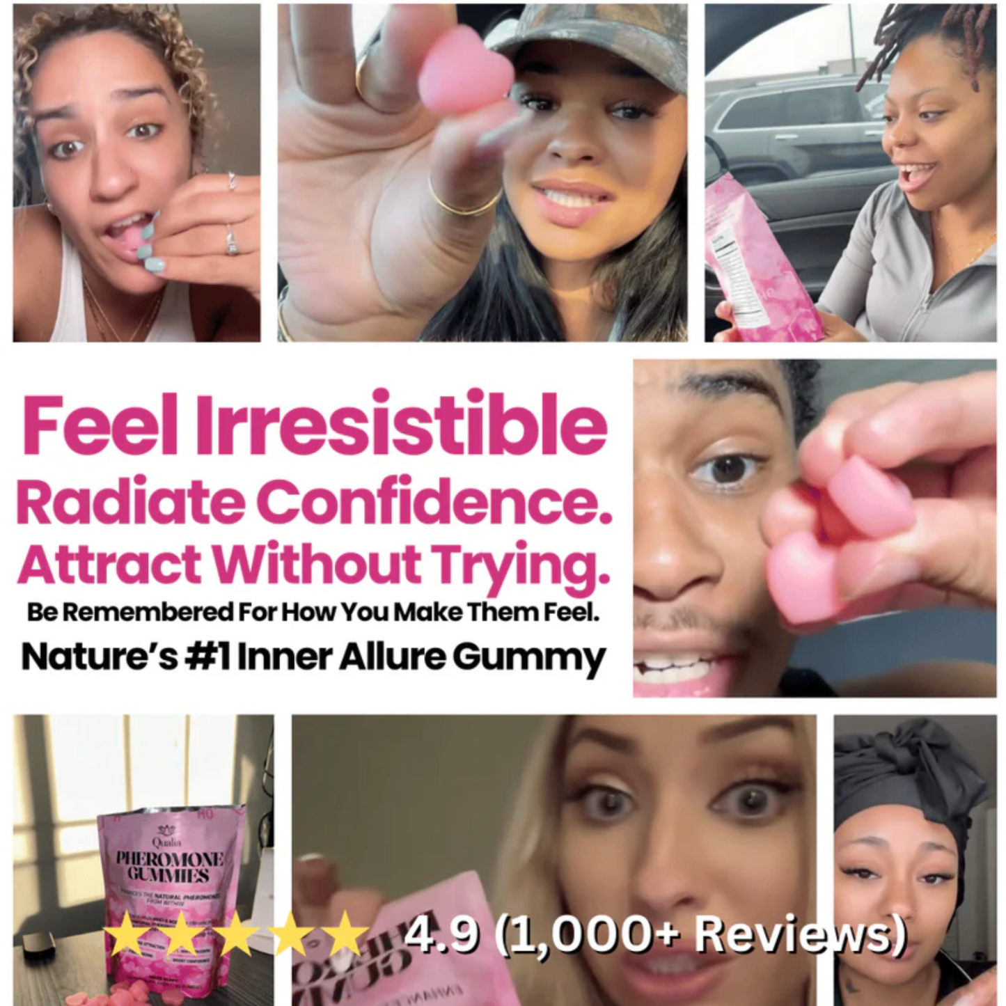Pheromone Gummies for Confidence & Attraction