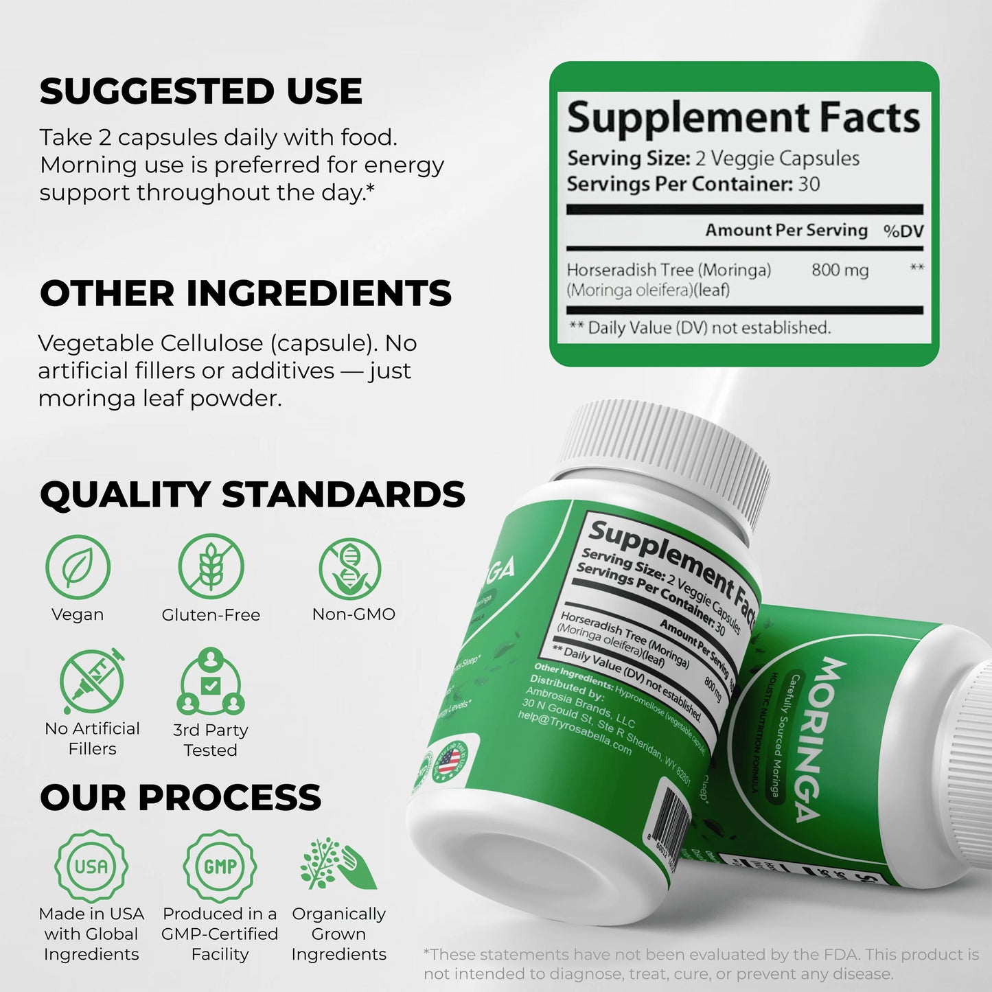 Moringa – Naturally Lowers Cortisol To Help Restore Balance Inside and Out