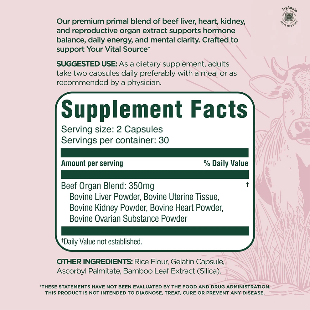 Beef Organ Superfood Complex