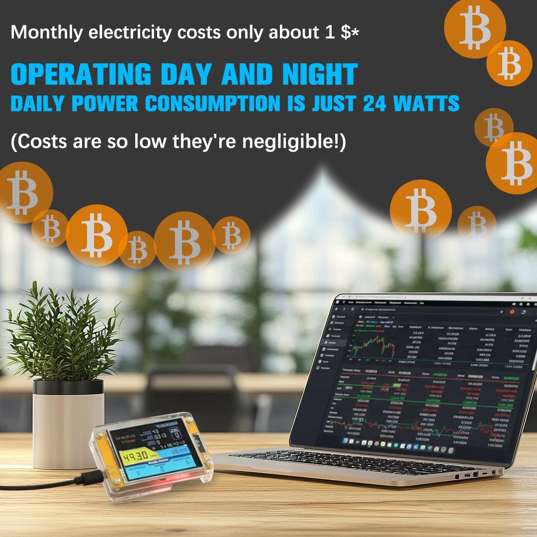 🔥MineOne Pro — Start mining Bitcoin safely from your desk — no setup, no noise.