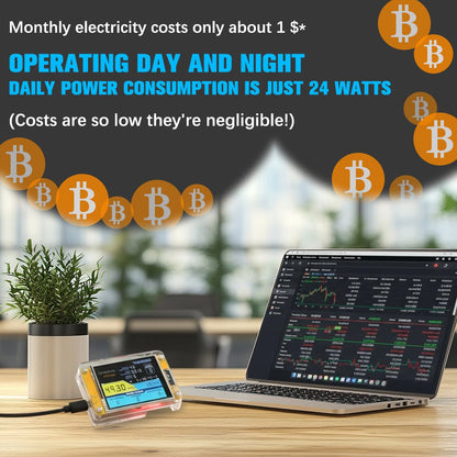 🔥MineOne Pro — Start mining Bitcoin safely from your desk — no setup, no noise.