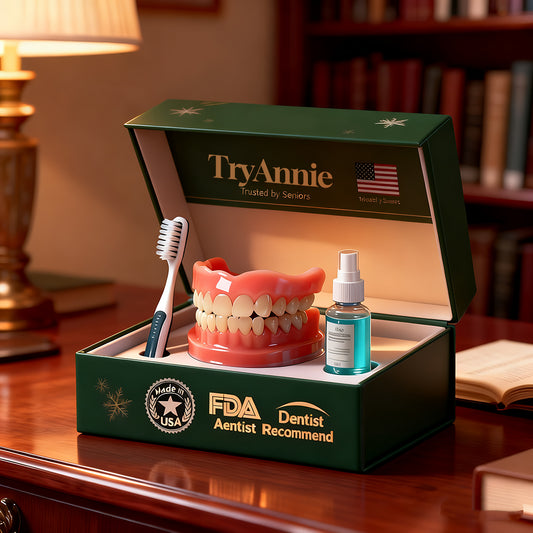 🦷  Fit Full Functional DenturesMake you more confident-Made in the USA & FDA-Certified