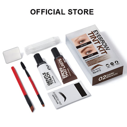 Long-Lasting Waterproof Eyebrow Tint Kit