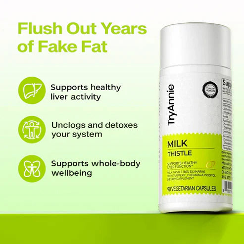 Milk Thistle Liver Detox & Colon Cleanse