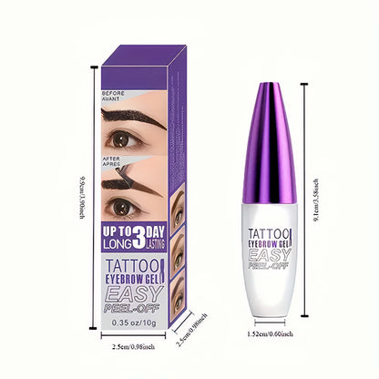 Tattoo Eyebrow Stain - Peel & Go (50% OFF)