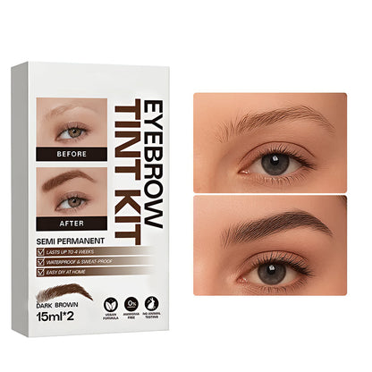 Long-Lasting Waterproof Eyebrow Tint Kit