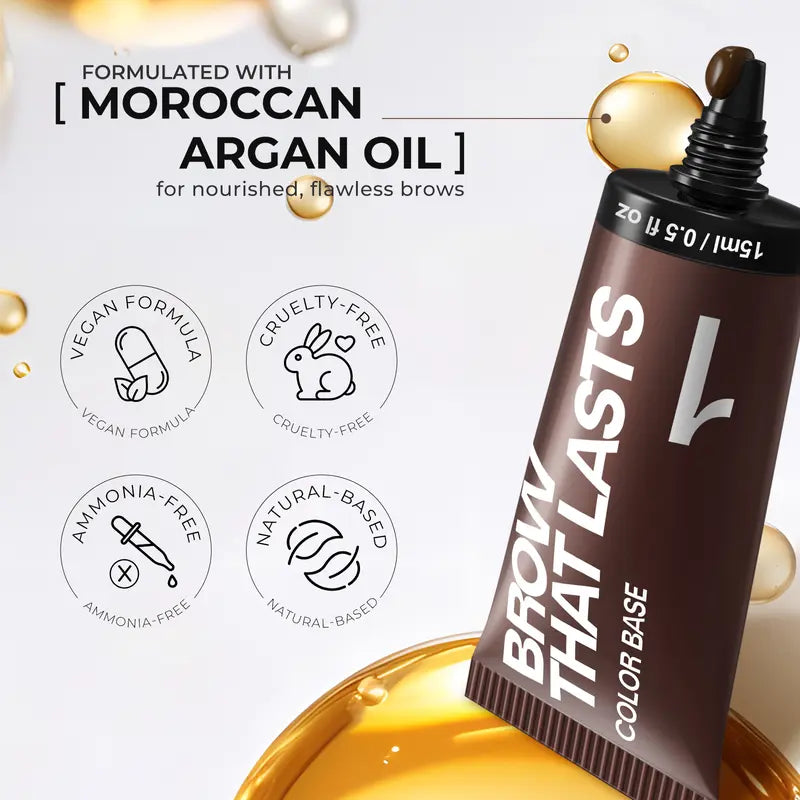 Long-Lasting Waterproof Eyebrow Tint Kit