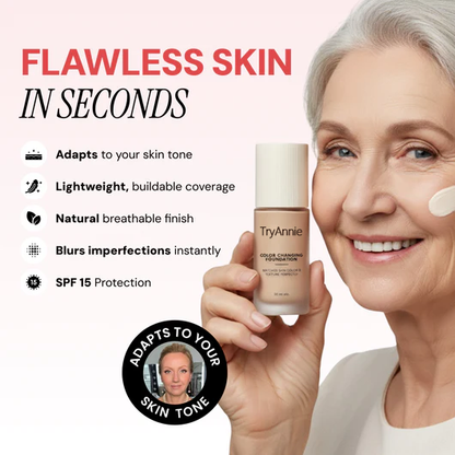 TryAnnie - Color Changing Foundation-Get Free Brush