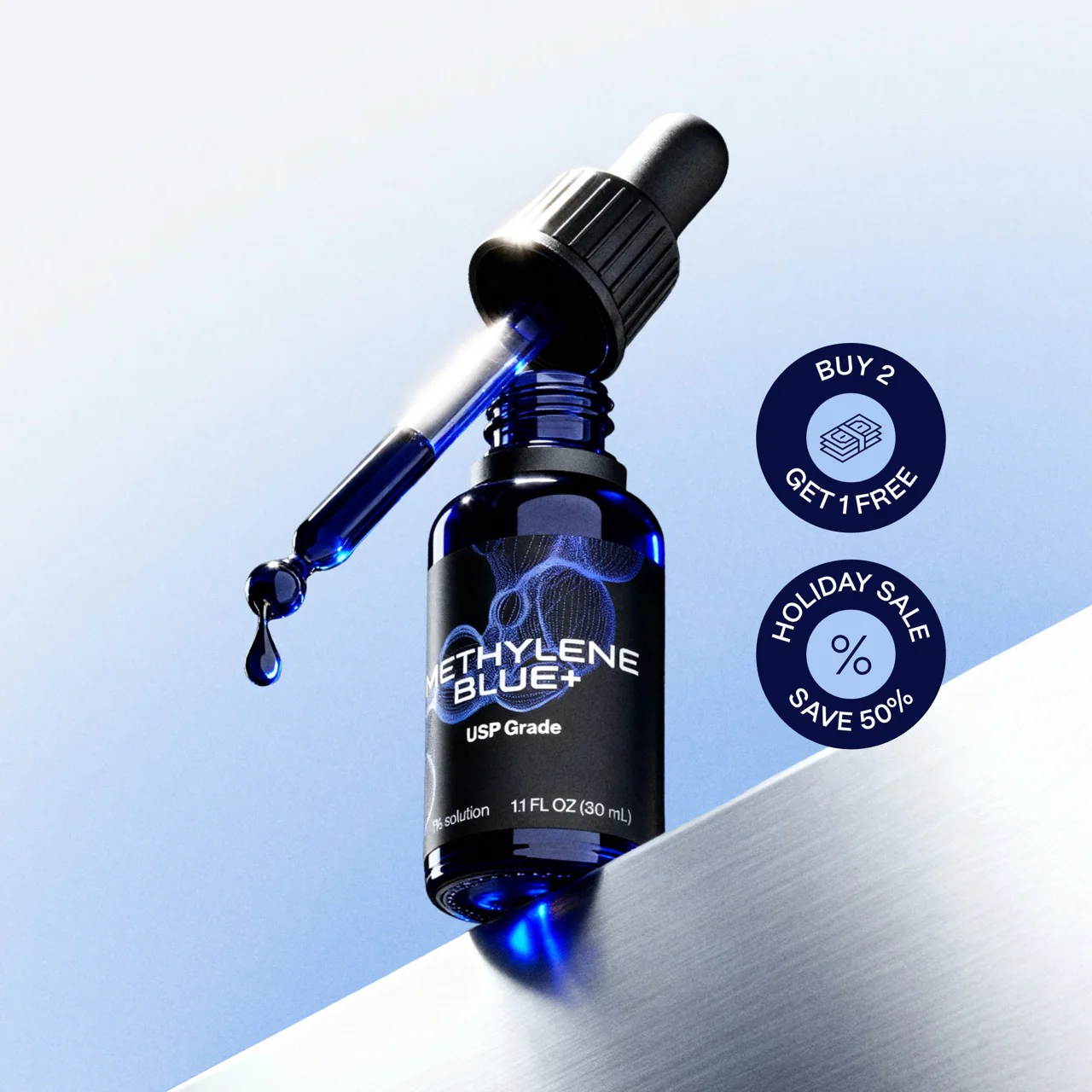 Ultimate Methylene Blue 1% 30mL (1.0 oz)