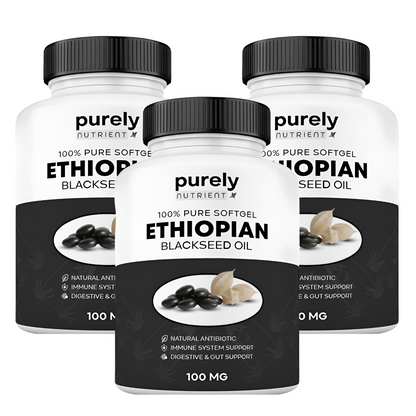 Purely Nutrient Ethiopian Black Seed Oil