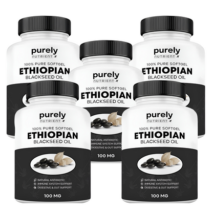 Purely Nutrient Ethiopian Black Seed Oil
