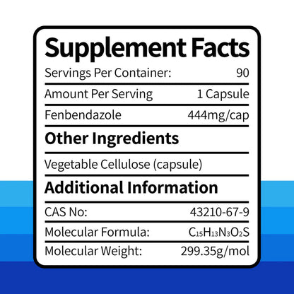 Fenbendazole 444 mg