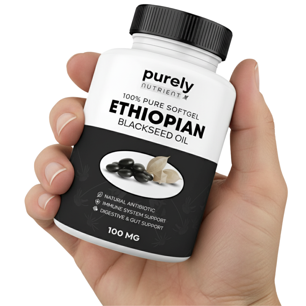 Purely Nutrient Ethiopian Black Seed Oil