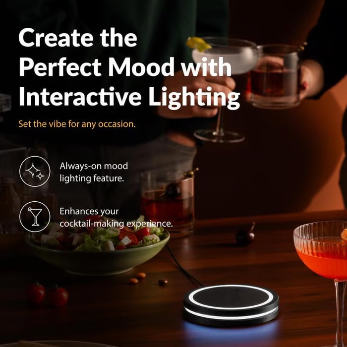 Smart Coaster 2.0 Cocktail Machine – Your Home Smart Mixologist